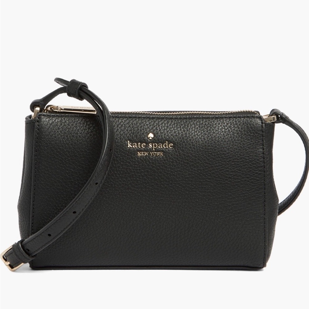 Kate Spade Black Mini Leather Crossbody Bag